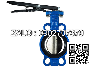 Van bướm tay gạt mặt bích DN1400