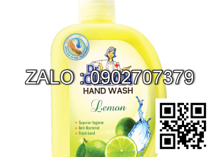 Sữa rửa tay sạch khuẩn Dr.CLEAN HAND WASH (Lemon) chai 500ml