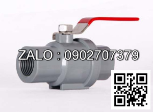 Van khóa nước nhựa răng trong RT tay gạt màu xanh 49 Tiền Phong