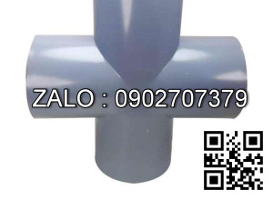Ống nối nhựa chữ thập 49 Tiền Phong