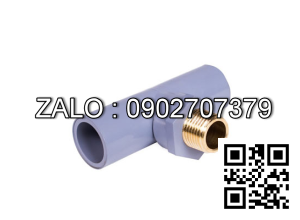 Tê nhựa ren ngoài 42 Hoa Sen