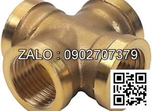 Ống nối thau chữ thập 42