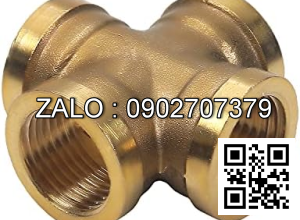 Ống nối thau chữ thập 49