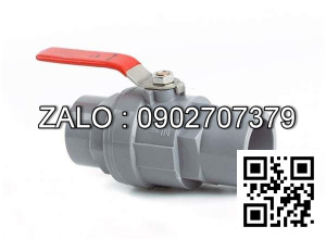 Van khóa nước nhựa tay vặn Inox màu trắng 34 STROMAN