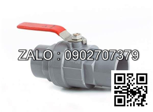 Van khóa nước nhựa tay vặn Inox màu trắng 200 STROMAN