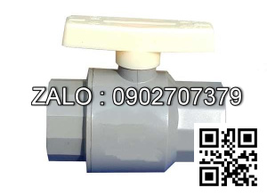 Van khóa nước nhựa tay gạt nước nhựa màu trắng 21 STROMAN