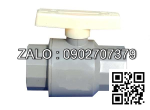 Van khóa nước nhựa tay gạt nước nhựa màu trắng 49 STROMAN
