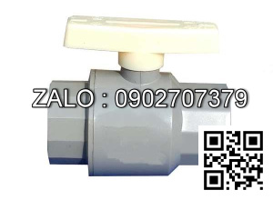 Van khóa nước nhựa tay gạt nước nhựa màu trắng 160 STROMAN