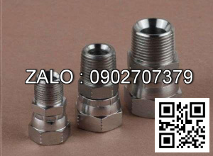 Co nối góc lơi 120o răng trong - ngoài thủy lực 2NU Z1/8''X27 / 1/8''X27