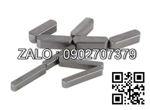 Chốt Lavet 4*4*300mm thép (then bằng)