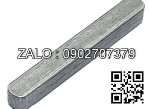 Chốt Lavet 5*5*50mm thép (then bằng)