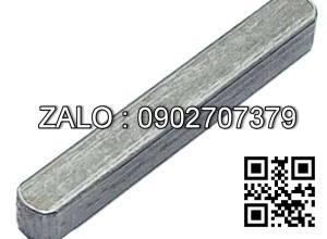 Chốt Lavet 6*6*300mm Inox (then bằng)