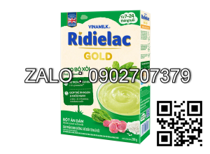 Vinamilk Ridielac Gold Bột ăn dặm Heo Bó Xôi