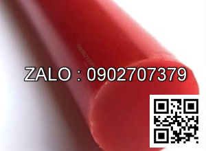 Nhựa pu đỏ dài 50cm phi :20mm,30mm,35mm,40mm,45mm