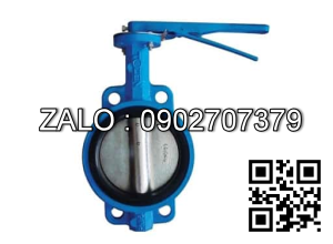 Van Bướm Thân Gang Đĩa Inox Phi 114