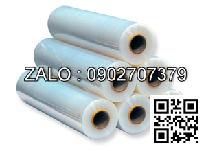 Màng nhựa PE bọc hàng cuộn màu trong suốt