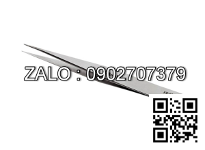 Nhíp gắp linh kiện mũi nhọn 140 x 7 x 2mm Asaki chống tĩnh điện AK-9200