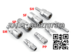 Đầu nối nhanh khí nén 8/6