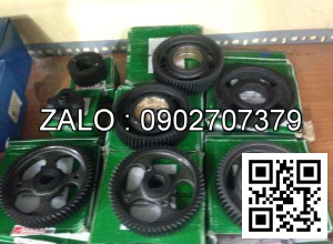 Bộ nhông đầu động cơ KOMATSU S4D95T , 4 CYL , CM3