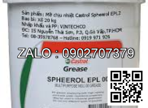 Mỡ bôi trơn Castrol Spheerol EPL 0, 1, 3