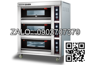 Lò nướng bánh pizza 3 tầng điện MFP-60H
