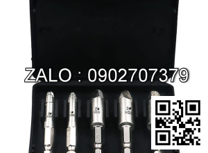 Bộ 5 đầu lấy vít gãy chuôi lục giác tháo ốc gãy