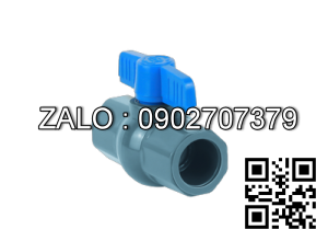 Van khóa nhựa tay vặn nhựa màu xanh 168 Hoa Sen