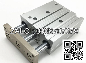 Xi lanh Dẫn Hướng 3 TY Ø12X90 M5 AIRTAC tác động kép TCL12X90-S