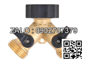 Van thau 3 ngã ren trong ở giữa 2 ren ngoài 2 bên DN50