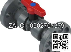 Van bi nhựa PVC mặt bích 2 ngã DN80