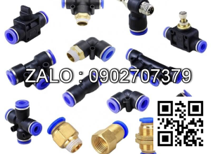 Đầu nối nhanh phi 10 ren ngoài 9.6