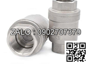 Van 1 chiều lò xo Inox 304 DN50