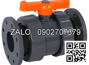 Van khóa nước nhựa tay gạt màu trắng 27 STROMAN