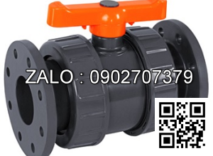 Van khóa nước nhựa tay gạt màu trắng 90 STROMAN