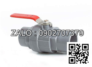 Van khóa nước nhựa tay vặn Inox màu xanh 90 STROMAN