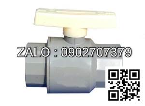 Van khóa nước nhựa tay gạt nước nhựa màu trắng 21 STROMAN