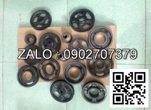 Bộ nhông đầu động cơ YANMAR 6HAL2-WT , 6 CYL , CM3