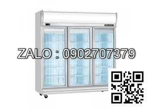 TỦ MÁT 3 CÁNH DẠNG KÍNH