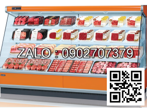 Tủ mát trưng bày thịt siêu thị OPO SMS2M2-12ST