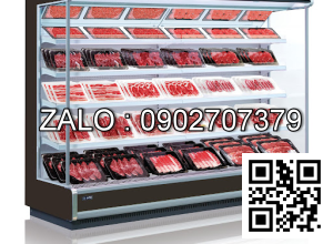 Tủ mát nhiều ngăn cuộn siêu thị OPO SMS1R2-08NS