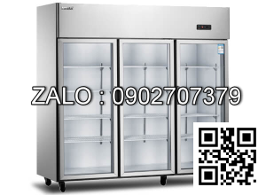 Tủ mát 3 cánh trưng bày siêu thị OKASU OKS-FG20L3F