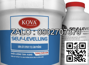 SƠN EPOXYTỰ SAN PHẲNG KOVA SELF-LEVELING – MÀU TRUNG