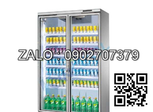 Tủ mát 2 cánh kính Kincool máy nén dưới