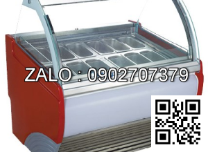 Tủ mát 4 tầng 8 ngăn Okasu OKS-KLC4BL