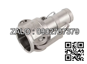 Camlock D Đầu Cái Ren Trong Inox 304-Khớp Nối Calock D Đầu Cái Ren Trong Inox 304 Giá Rẻ