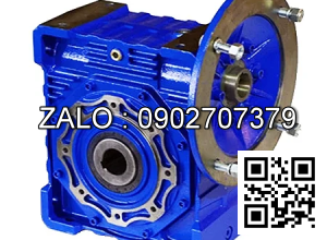 Hộp giảm tốc vỏ nhôm Model : NMRV 030 ( 56B14 ) lỗ cốt lòi 11mm , tỉ số truyền 20
