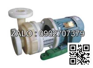 Bơm hóa chất đầu nhựa 125FV/P (D)- 32 Lưu lượng: 200 m3/h, Công suất: 30 kW