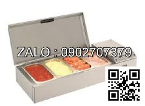 BÀN MÁT INOX SALAD ĐỂ BÀN WILLIAMS TW9