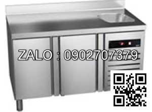BÀN MÁT INOX PIZZA ASBER 274 LÍT GTS-135 LR