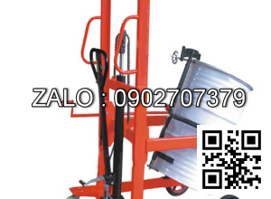 Xe nâng tay cao di dời phuy quay đổ 350 kg